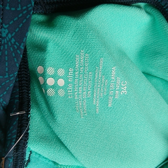 Title nine Bodacious Swim Tankini Bikini Tank Top 34C - Picture 6 of 9